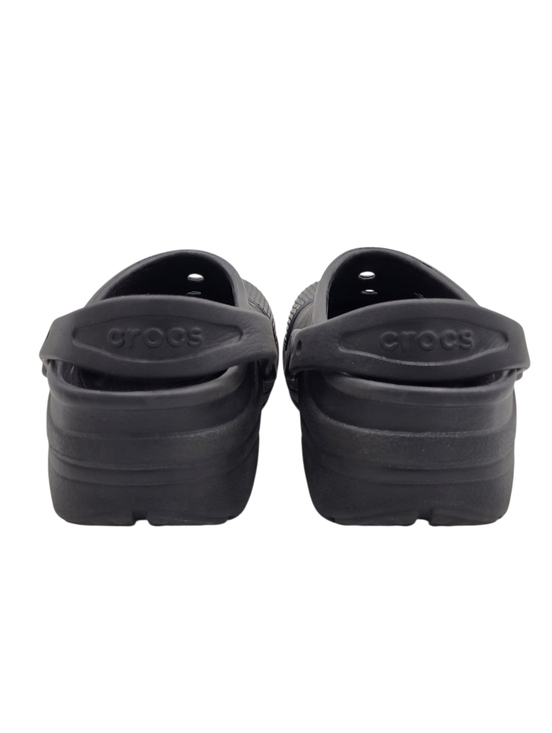 Crocs Classic Sandals Men Size 12 Black Pivoting Heel Strap Ventilation Ports main image 7